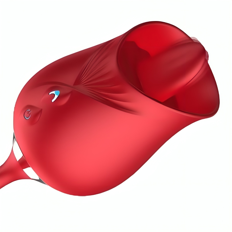 ARMONY - DELIGHT FLOWER & BUMPING VIBRATOR WITH RED TONGUE