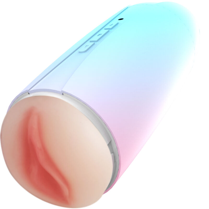 ARMONY - MASTURBATORE VIBRANTE DOPPIO VAGINA E BOCCA ARCOBALENO