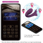PRETTY LOVE - VIBRADOR CON CONTROL REMOTO POR APLICACIÓN JAYLEEN VIOLETA