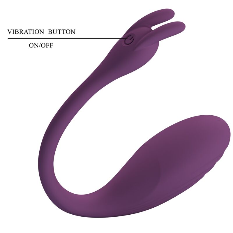 PRETTY LOVE - TELECOMANDO VIBRATORE CATALINA APP VIOLA
