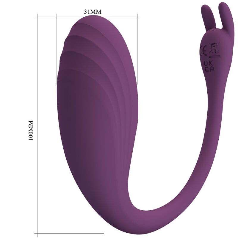 PRETTY LOVE - TELECOMANDO VIBRATORE CATALINA APP VIOLA