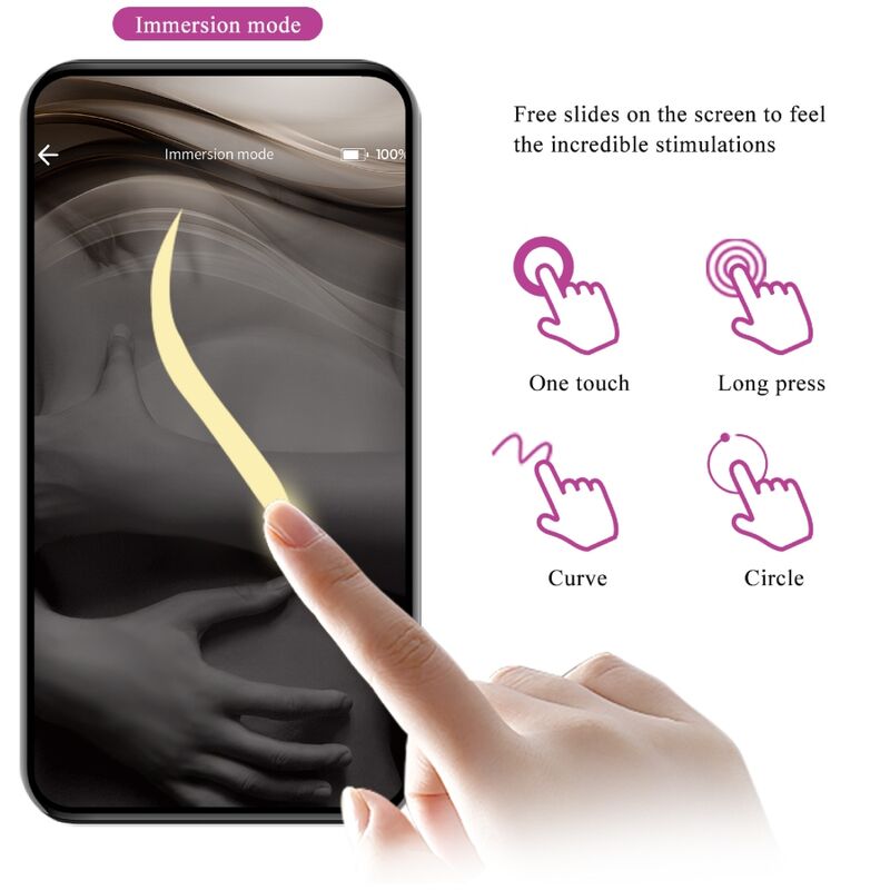 PRETTY LOVE - TELECOMANDO VIBRATORE CATALINA APP VIOLA
