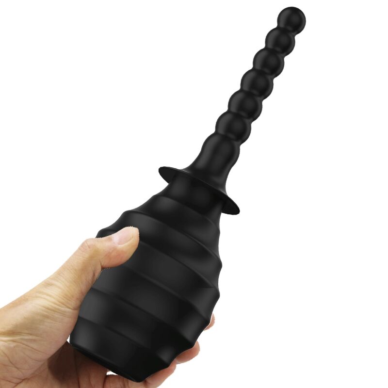 MR PLAY - POTENTE VIBRADOR CON CONTROL REMOTO ANAL PLUG NEGRO