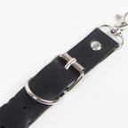SUBBLIME - BELT HARNESS AND GARTERS WITH RINGS AND CHAIN DETAIL ONE SIZE