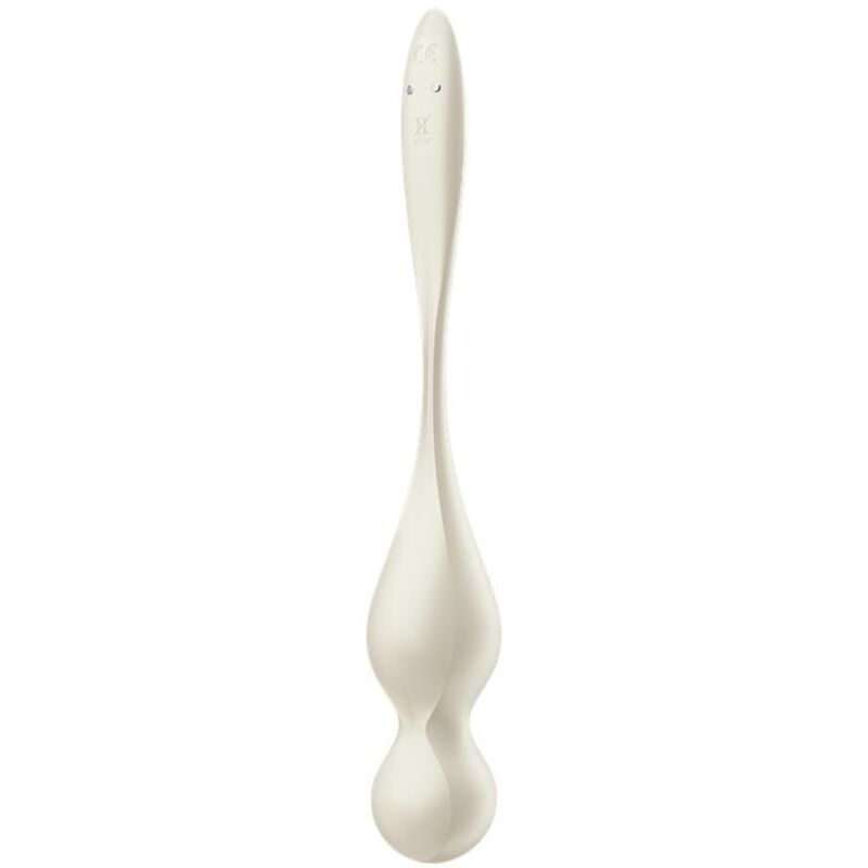 SATISFYER - SFERE VAGINALI VIBRANTI KEGEL LOVE BIRDS BIANCHE
