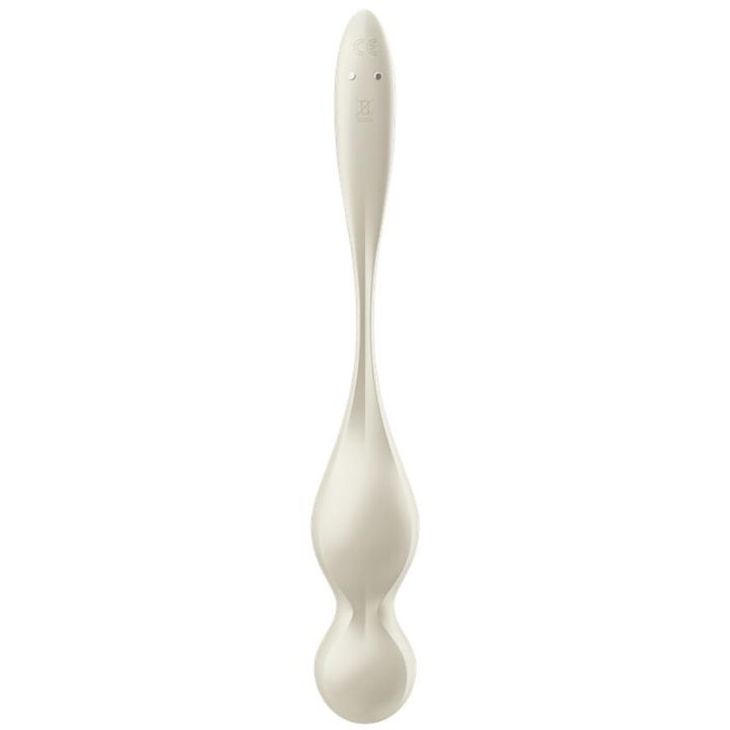 SATISFYER - SFERE VAGINALI VIBRANTI KEGEL LOVE BIRDS BIANCHE