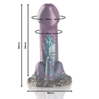 EPIC - DILDO BASILIC DOBLE PLACER ESCAMOSO TAMAÑO PEQUEÑO