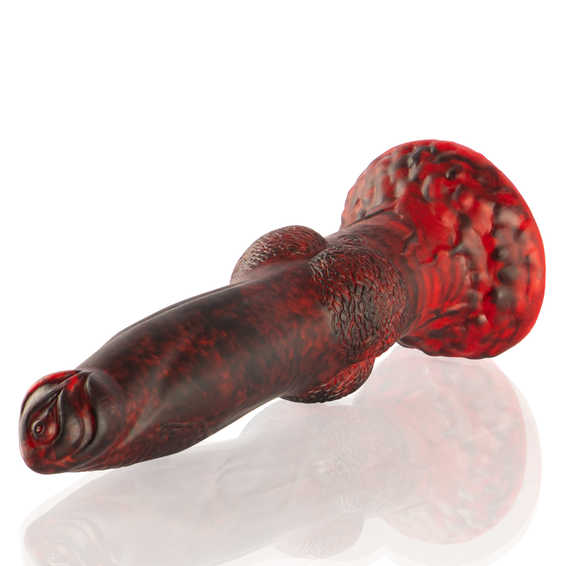EPIC - DILDO PROMETHEUS, TITÁN EN LLAMAS, CON MANDO A DISTANCIA, RECARGABLE