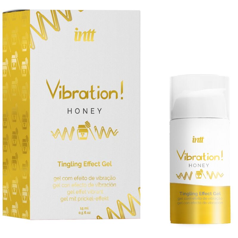 INTT - GEL VIBRANTE LIQUIDO AL MIELE POTENTE STIMOLANTE INTIMO 15 ML