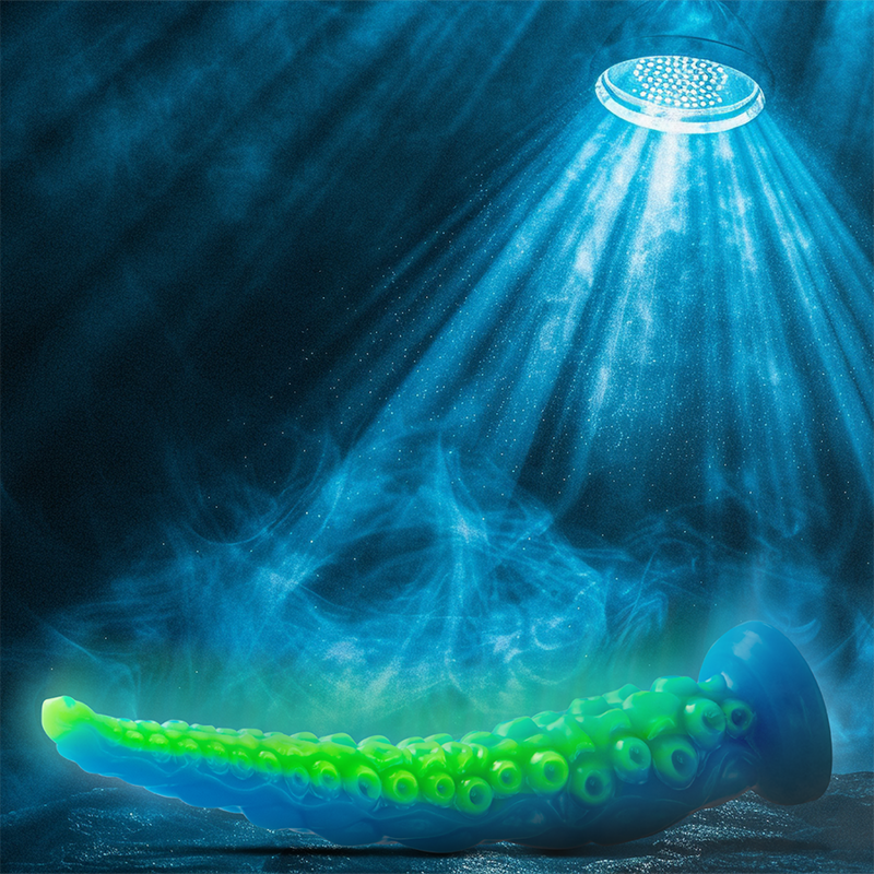 EPIC - DILDO TENTÁCULO DELGADO FLUORESCENTE SCYLLA TAMAÑO PEQUEÑO