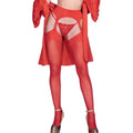 CHILIROSE - CR 4312 BAS Reggicalze ROSSO S/M