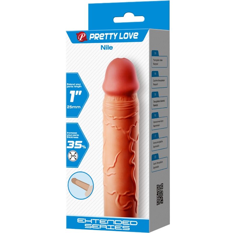 PRETTY LOVE - EXTENSOR DE PENE NILE COLOR CARNE