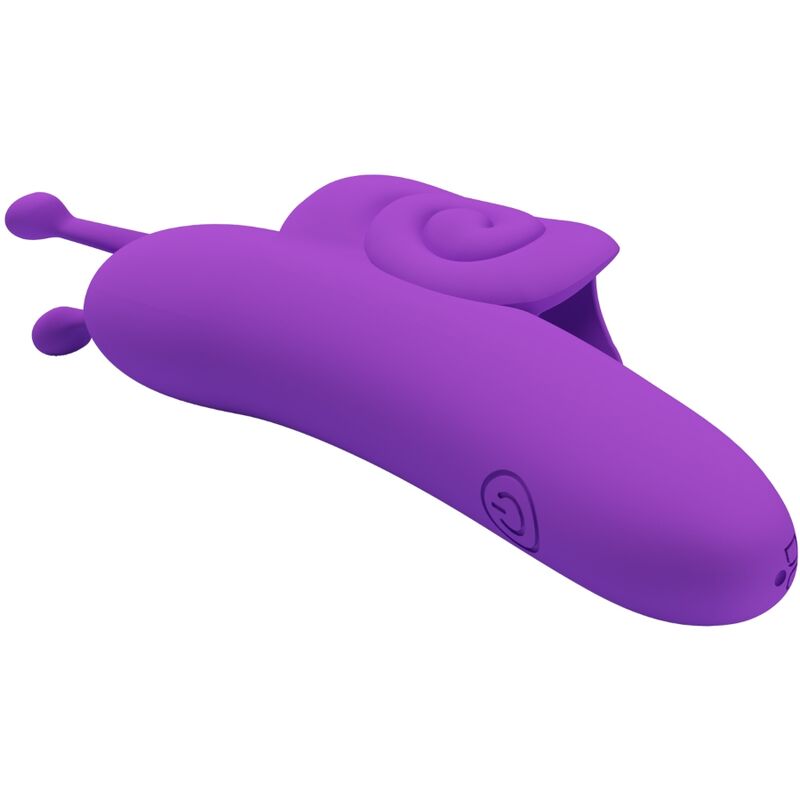 PRETTY LOVE - SNAIL POTENTE STIMOLATORE PER DITA VIOLA