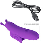 PRETTY LOVE - SNAIL POTENTE STIMOLATORE PER DITA VIOLA