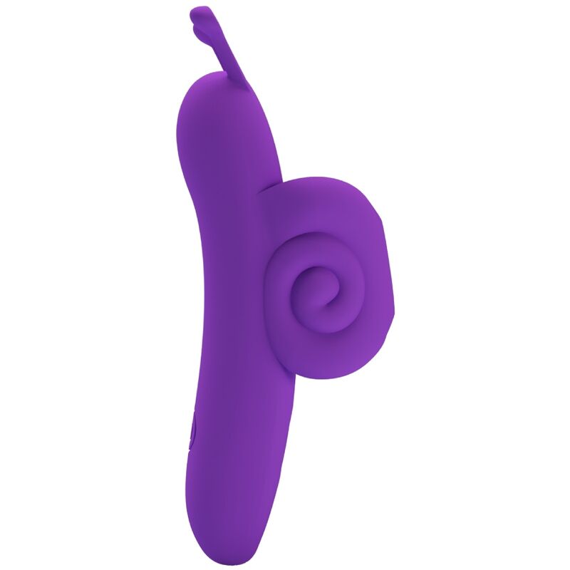 PRETTY LOVE - SNAIL POTENTE STIMOLATORE PER DITA VIOLA
