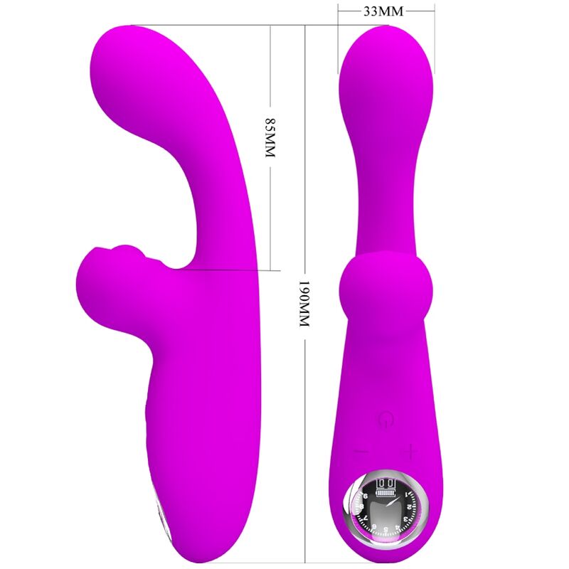 PRETTY LOVE - VIBRADOR ESTIMULADOR SKYLAR VIOLETA