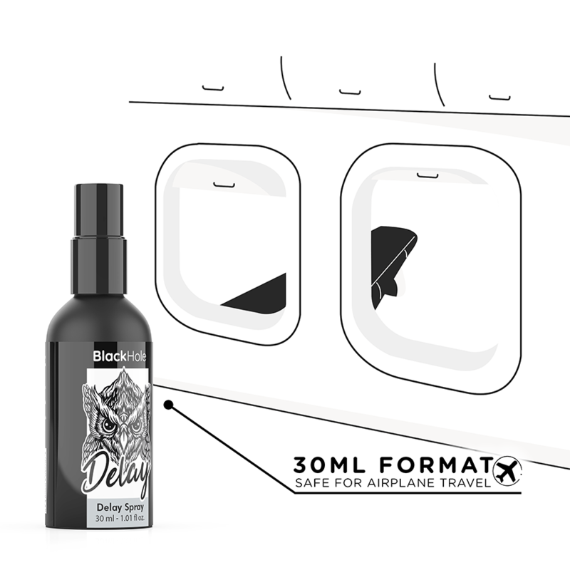 BLACK HOLE - SPRAY RITARDANTE STUD FORTE 30 ML