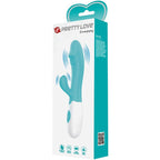 PRETTY LOVE - VIBRADOR SNAPPY PUNTO G VERDE AQUA