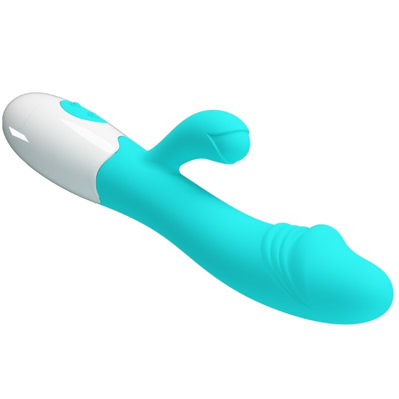PRETTY LOVE - VIBRADOR SNAPPY PUNTO G VERDE AQUA