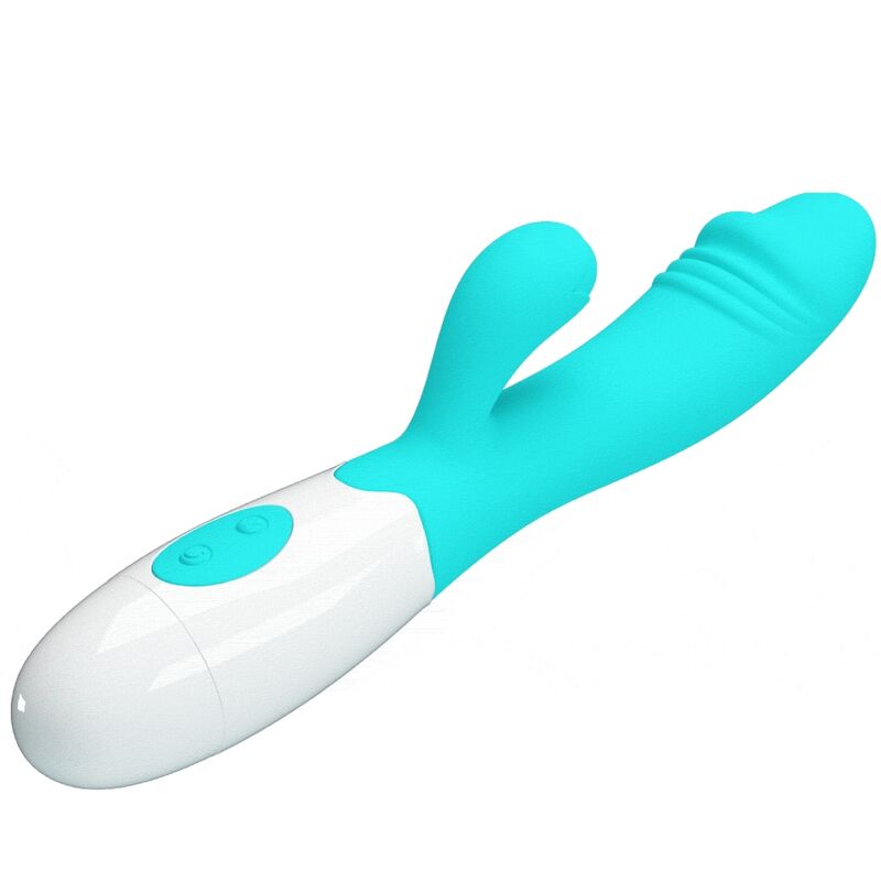 PRETTY LOVE - VIBRADOR SNAPPY PUNTO G VERDE AQUA
