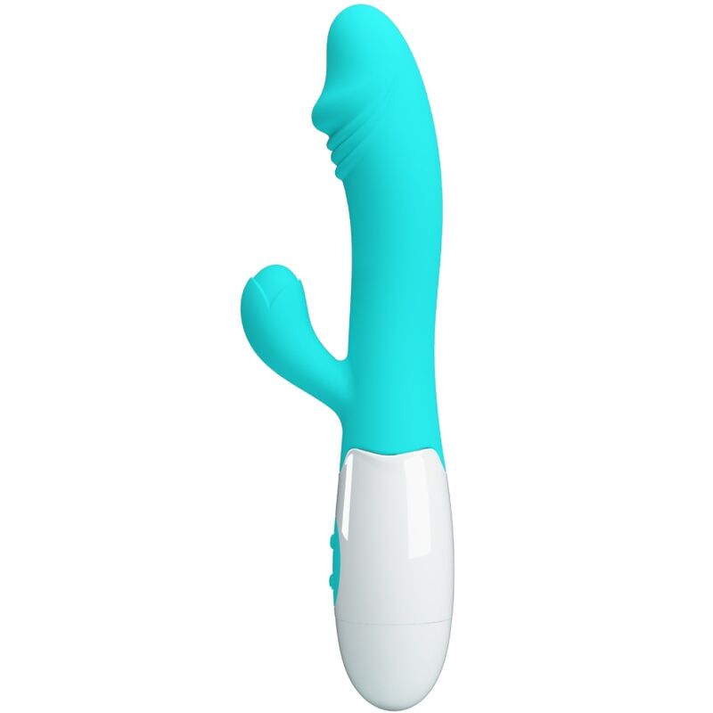 PRETTY LOVE - VIBRADOR SNAPPY PUNTO G VERDE AQUA
