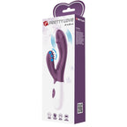 PRETTY LOVE - ANDRE VIBRADOR CONEJO Y ESTIMULADOR DE PUNTO G VIOLETA