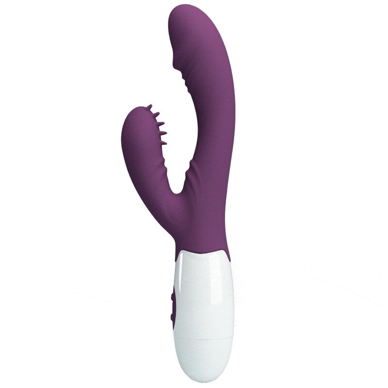 PRETTY LOVE - ANDRE VIBRADOR CONEJO Y ESTIMULADOR DE PUNTO G VIOLETA