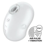 SATISFYER - CUTIE GHOST VIBRATOR WHITE