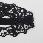 QUEEN LINGERIE - MASCARILLA DE ENCAJE NEGRO