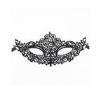QUEEN LINGERIE - MASCARILLA DE ENCAJE NEGRO MODELO 1
