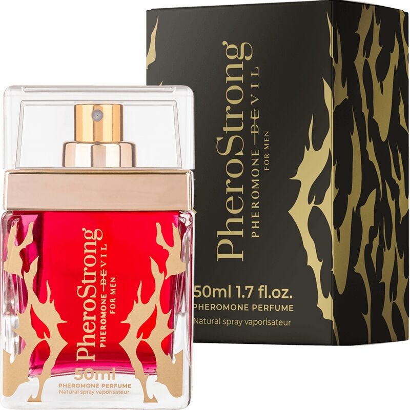 PHEROSTRONG - PERFUME CON FEROMONAS DIABLE PARA HOMBRE 50 ML