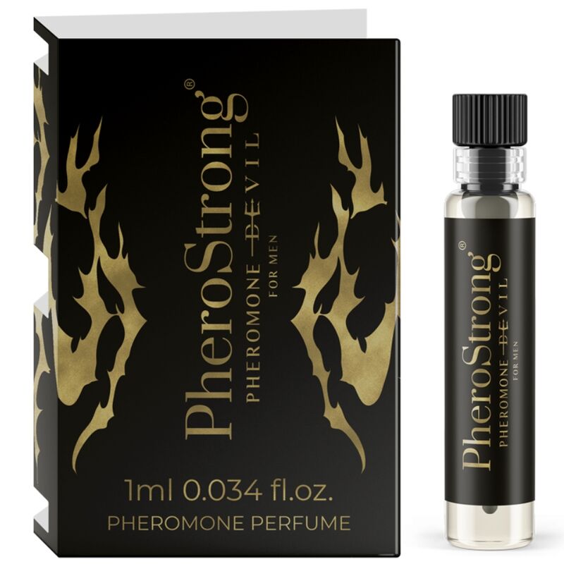PHEROSTRONG - PERFUME CON FEROMONAS DIABLE PARA HOMBRE 1 ML