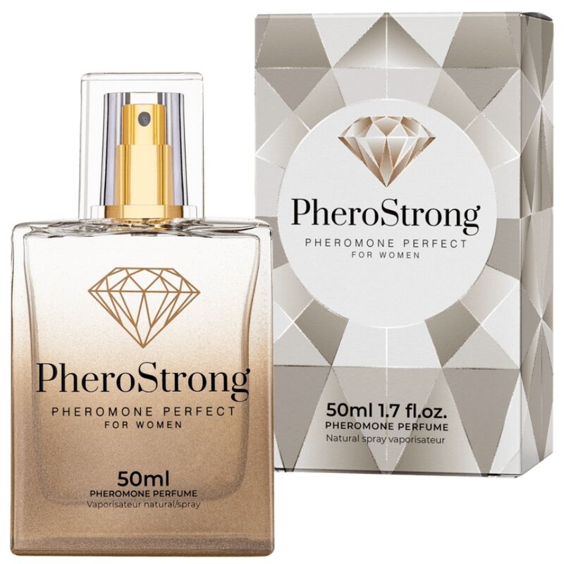PHEROSTRONG - PERFUME CON FEROMONAS PERFECTO PARA MUJERES 50 ML