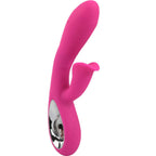 ARMONY - VIBRADOR DARO Y ESTIMULADOR DE ANILLO DE TRACCIÓN FUCSIA