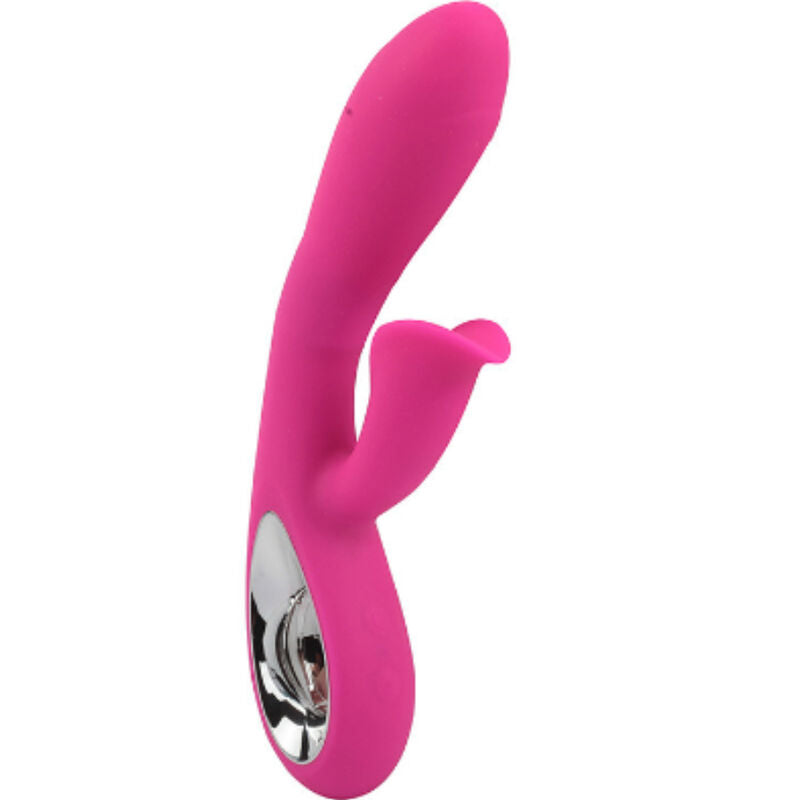 ARMONY - VIBRADOR DARO Y ESTIMULADOR DE ANILLO DE TRACCIÓN FUCSIA