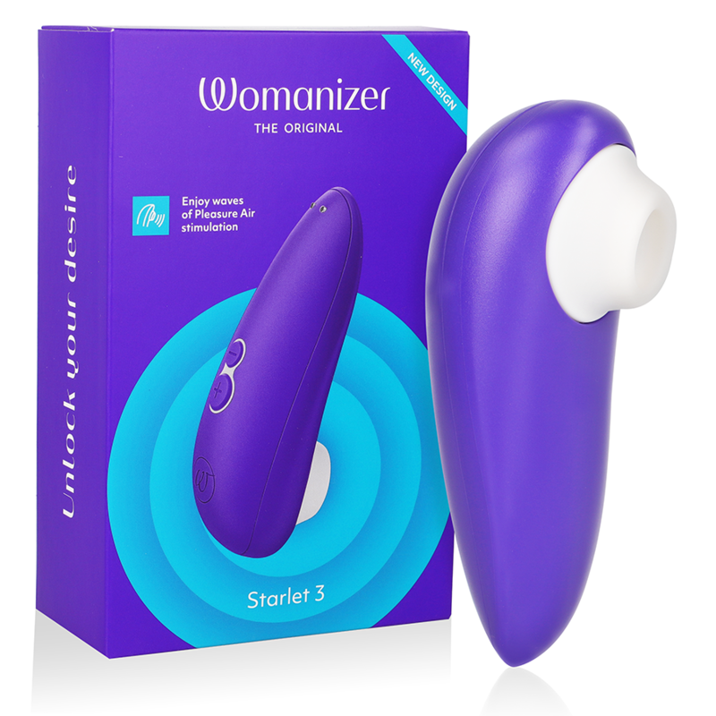 WOMANIZER - STIMOLATORE CLITORIDEO STARLET 3 INDIGO