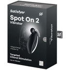 SATISFYER - SPOT ON 2 VIBRATORE A APPOGGIO NERO