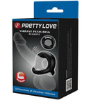 PRETTY LOVE - ELLIOTT VIBRATING RING BLACK