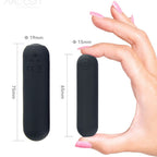 ARMONY - SPLASH HEHE VIBRADOR BALA SILICONA 10 VIBRACIONES 65 X 15 CM NEGRO