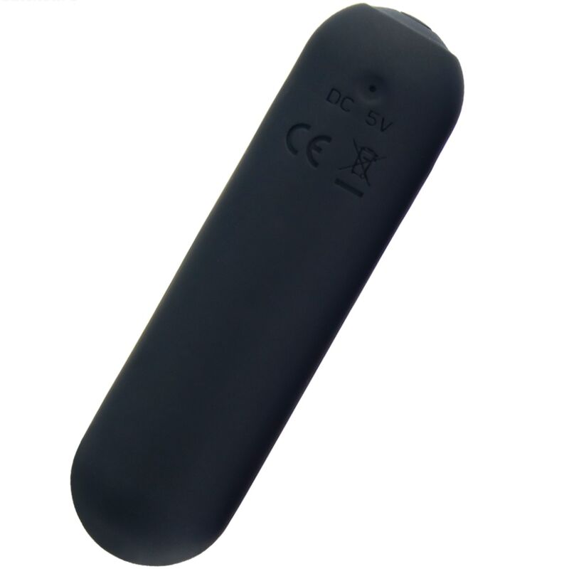 ARMONY - SPLASH HAHA VIBRADOR BULLET DE SILICONA 10 VIBRACIONES 75 X 19 CM NEGRO