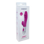ARMONY - ABBY VIBRATORE & STIMOLATORE 16 VELOCITÀ ROSA