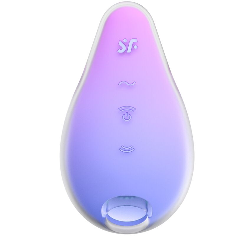 SATISFYER - ESTIMULADOR Y VIBRADOR MERMAID VIBES VIOLETA Y ROSA