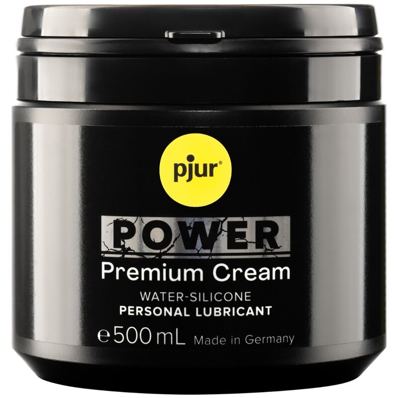 PJUR - LUBRICANTE PERSONAL POWER PREMIUM CREMA 500 ML
