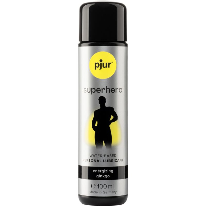 PJUR - LUBRIFICANTE ENERGIZZANTE SUPERHERO GINKGO 100 ML