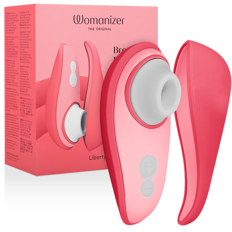 WOMANIZER - LIBERTY 2 CLITORAL STIMULATOR AND SUCTION ROSE