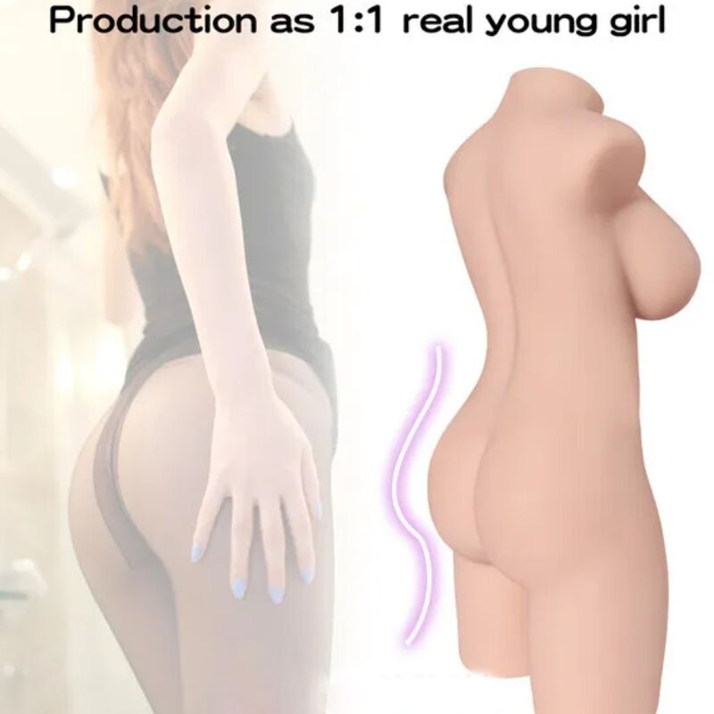 ARMONY - MODELLO REALISTICO DI BUSTO FEMMINILE 6