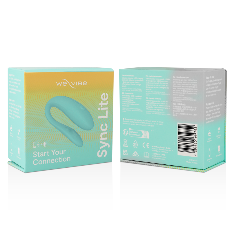 WE-VIBE - SYNC LITE CLITORAL STIMULATOR TURQUOISE