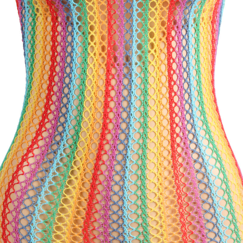 SUBBLIME - 952341 VESTIDO DE RED ARCOÍRIS TALLA ÚNICA