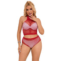 SUBBLIME - 952402 COMPLETO IN RETE CON LOSANGHE ROSA TAGLIA UNICA