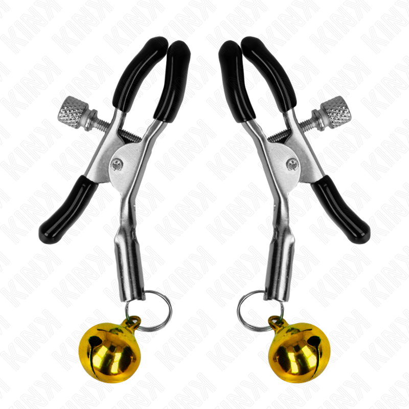 KINK - GOLD BELL NIPPLE CLAMP 6 CM
